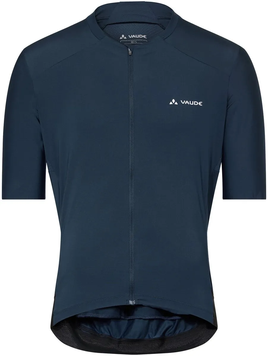 Vaude Furka FZ Tricot III Heren Fietsshirt - S - Zwart