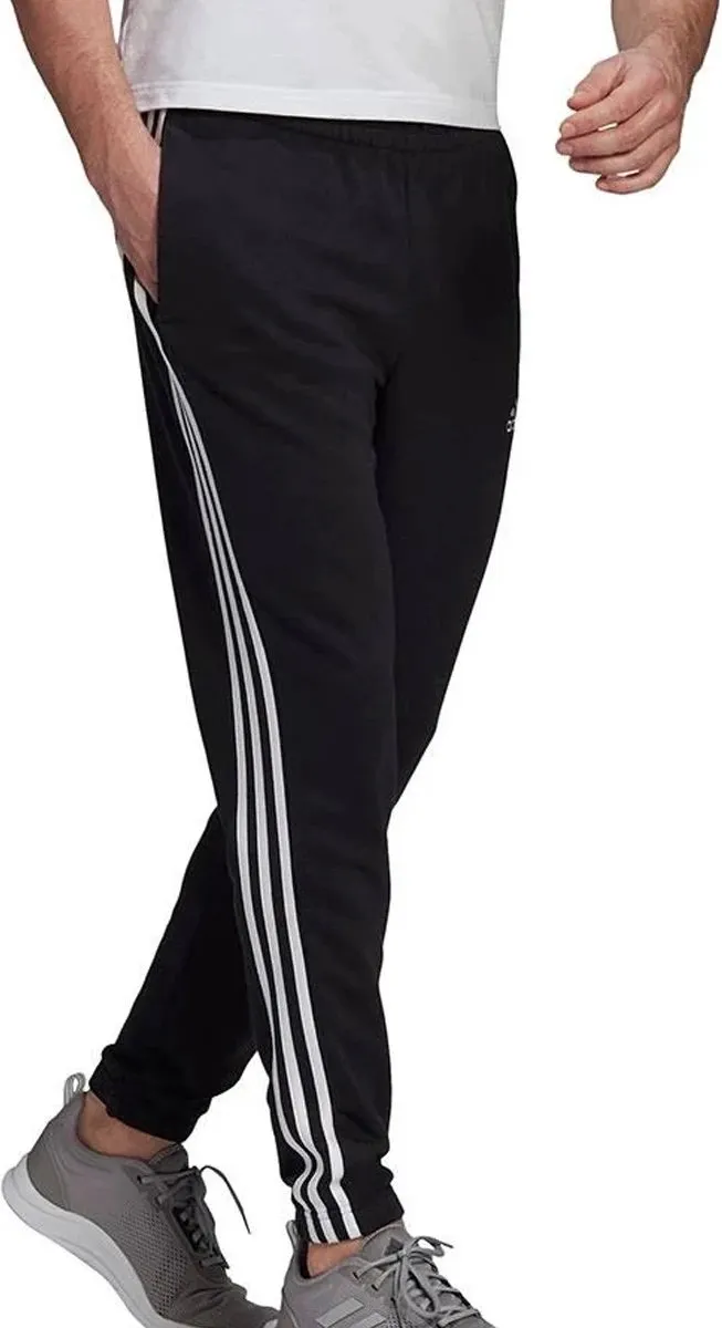 adidas 3S Joggingbroek S - Zwart/Wit