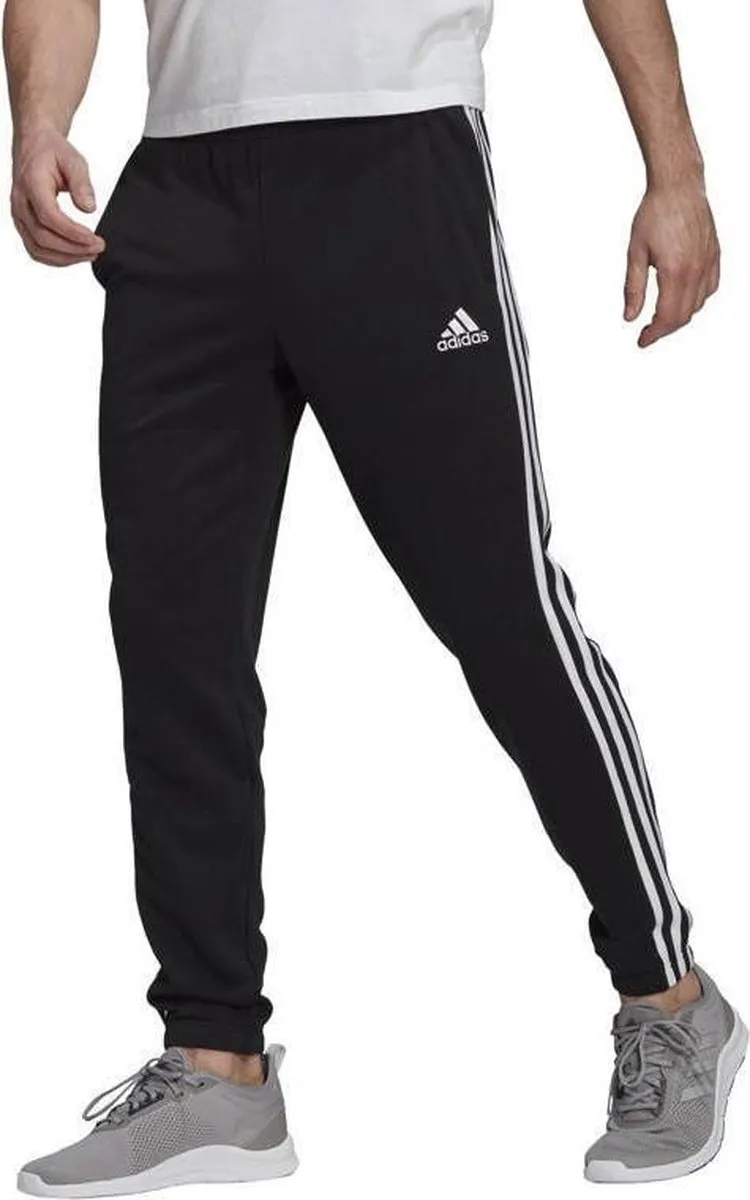 adidas 3S Joggingbroek S - Zwart/Wit