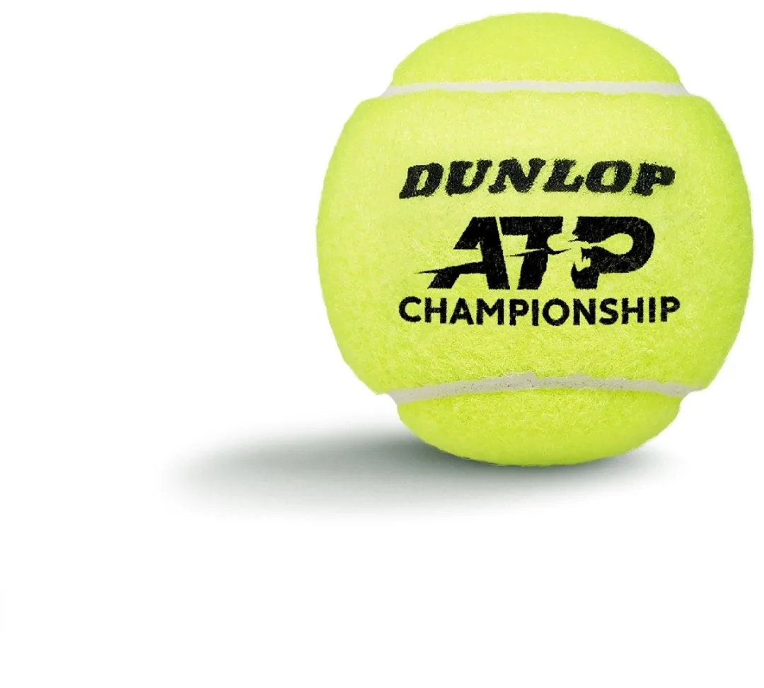 Dunlop ATP Championship Tennisballen - 4 Stuks - Geel