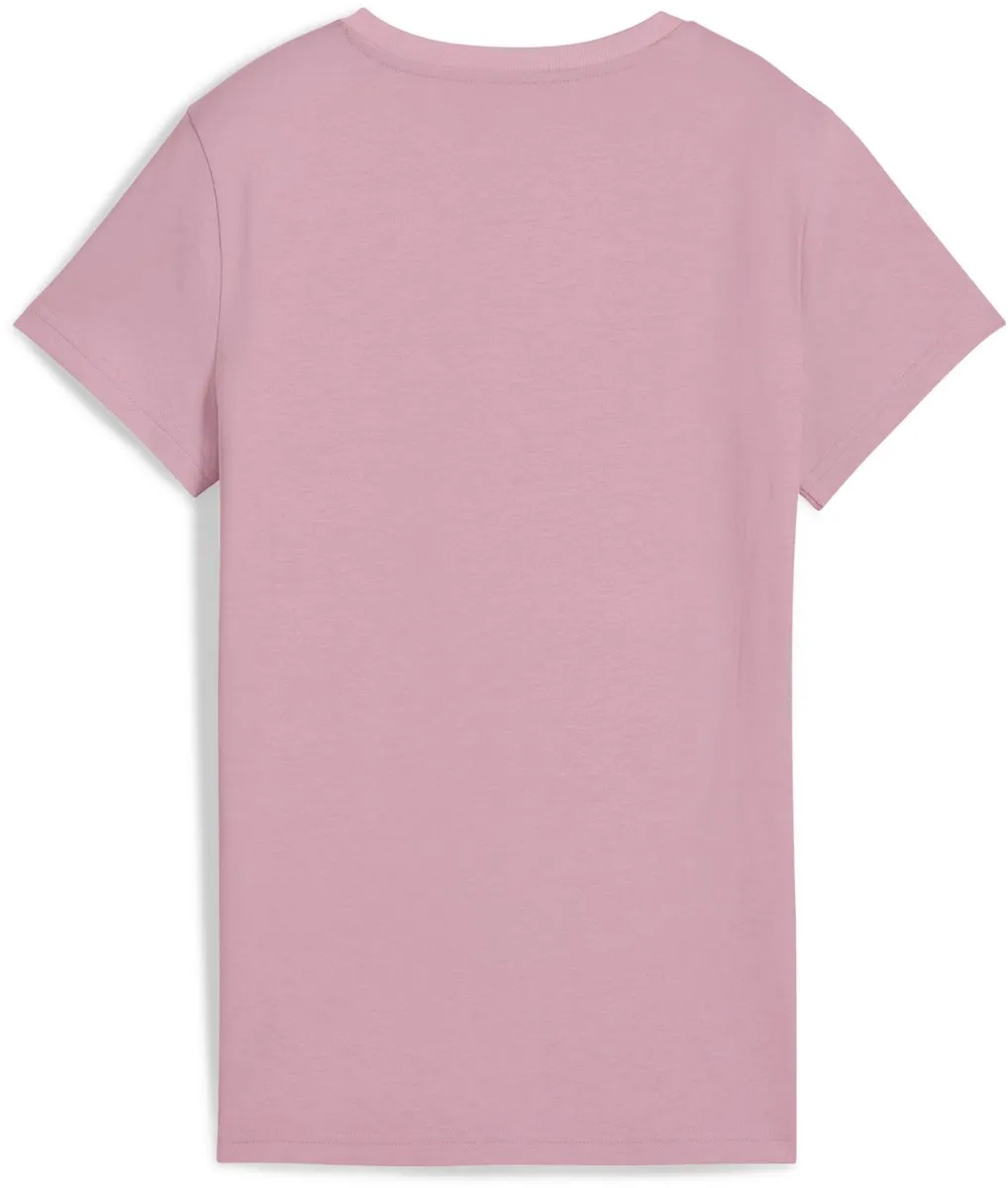 PUMA ESS Elevated Tee Dames T-shirt - Poised Pink