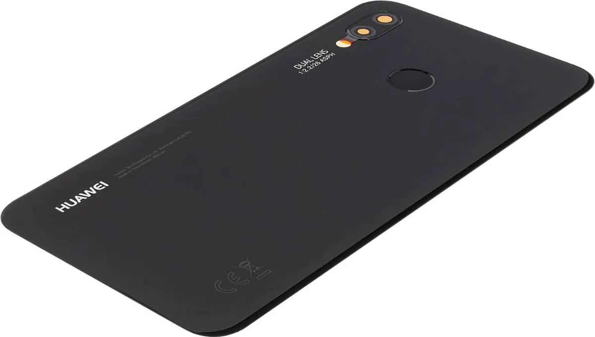 Huawei P20 Lite Achterkant - Origineel - Zwart