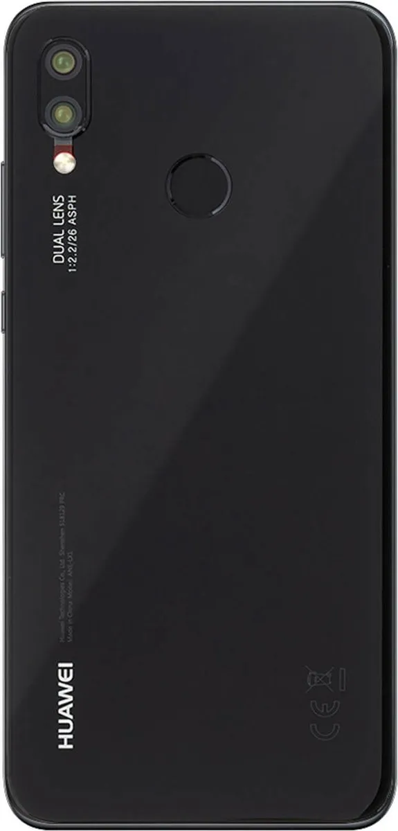 Huawei P20 Lite Achterkant - Origineel - Zwart