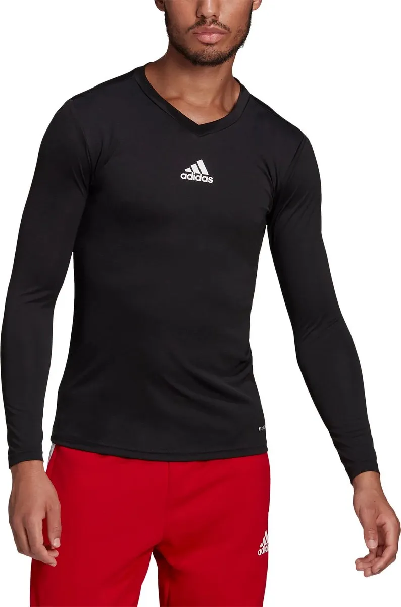 adidas GN5710 Sportshirt 128 - Zwart/Wit