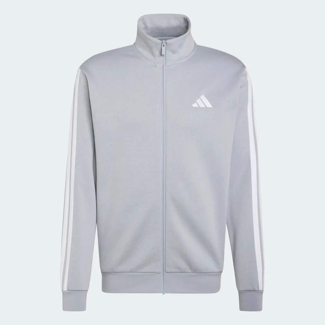 adidas 3-STRIPES Fleece Trainingspak Heren Grijs L