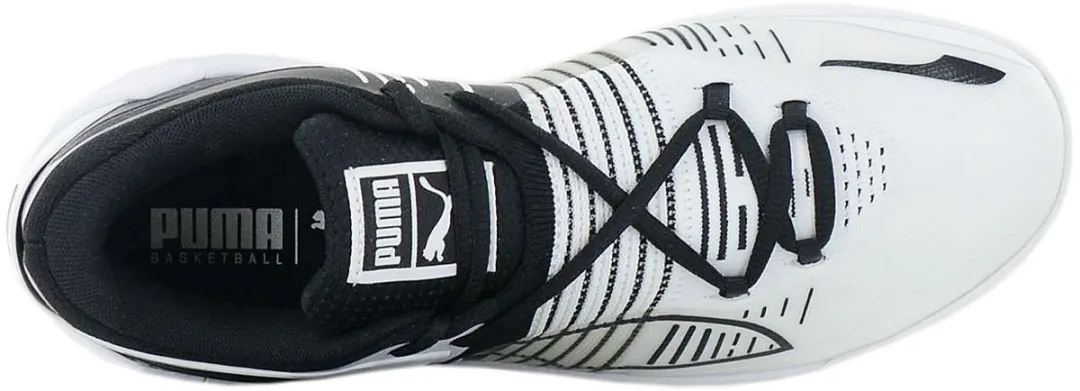 PUMA Fusion Nitro Basketbalschoenen 376639-01 - Wit - Maat 42.5
