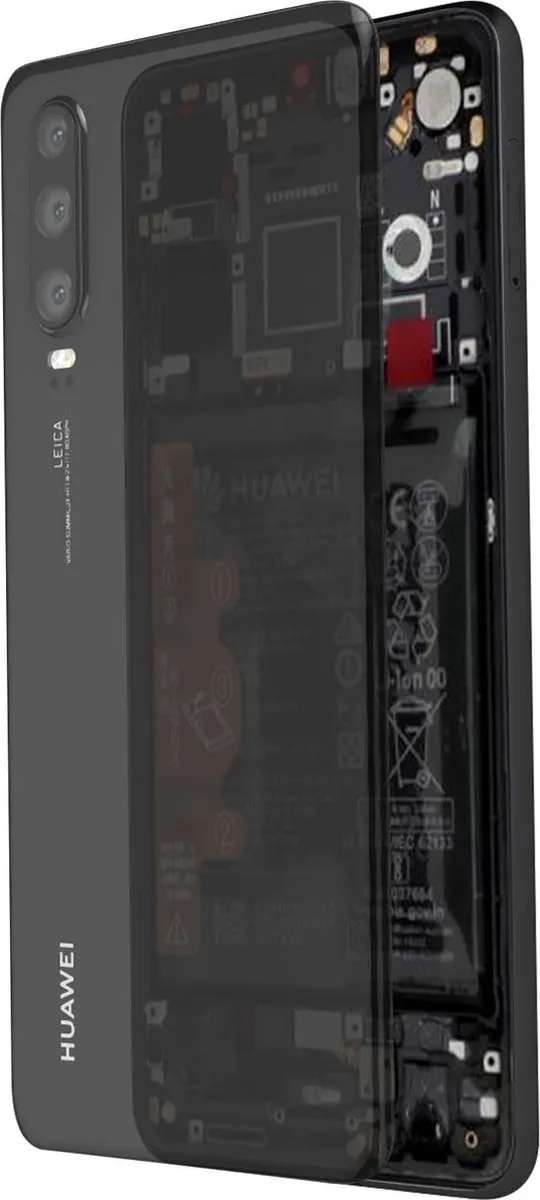 Huawei P30 LCD Touchscreen Zwart - 3650mAh