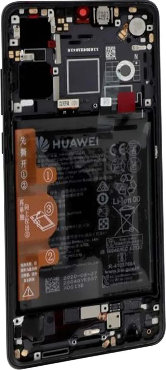 Huawei P30 LCD Touchscreen Zwart - 3650mAh