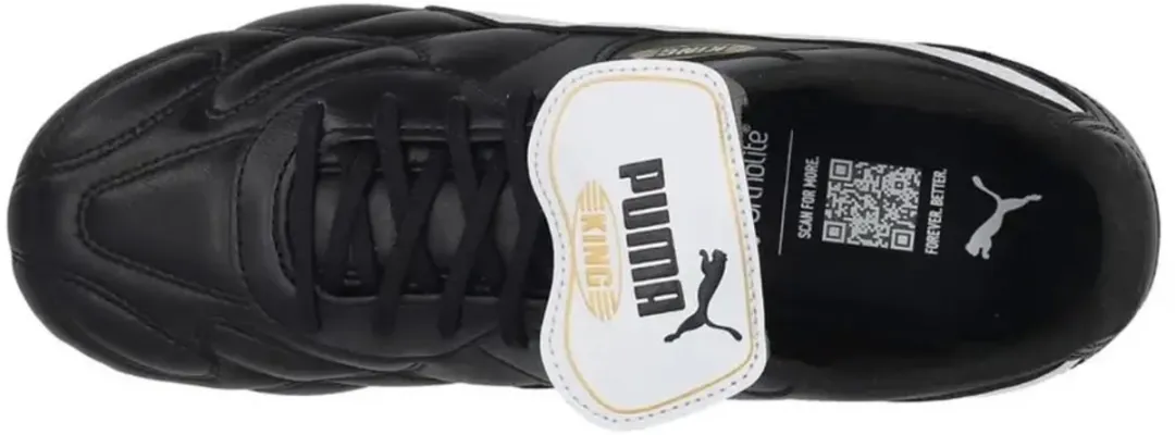 PUMA King Top FG/AG Voetbalschoenen - Zwart - EU 42