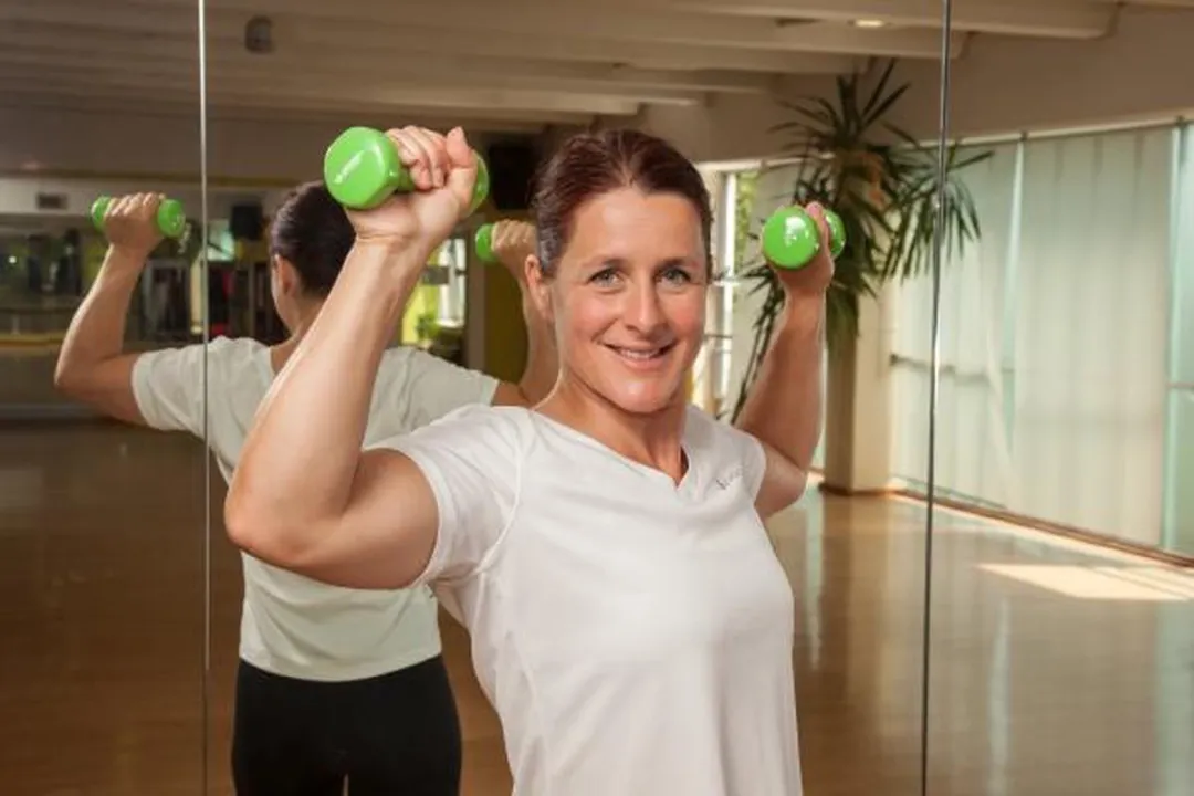 Schildkröt Fitness Dumbbells 2x1kg - Gietijzer Groen