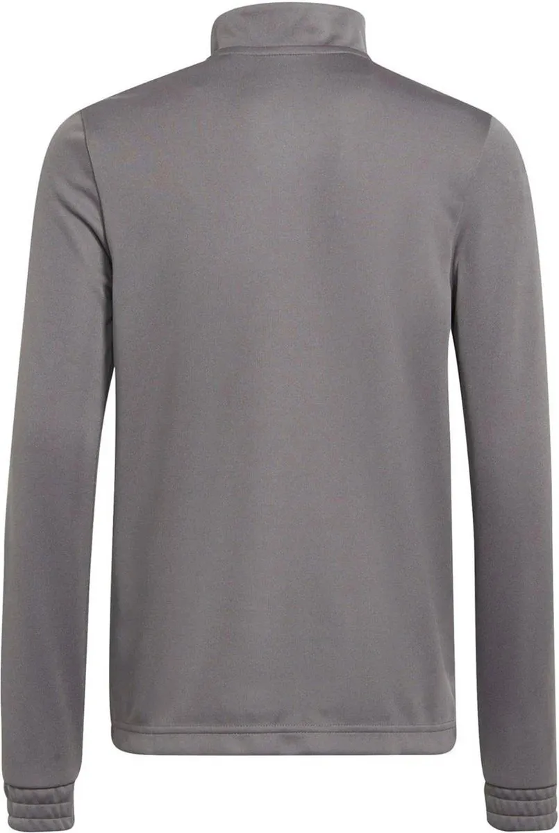 Adidas Entrada 22 Trainingssweater Junior 140 - Grijs/Wit