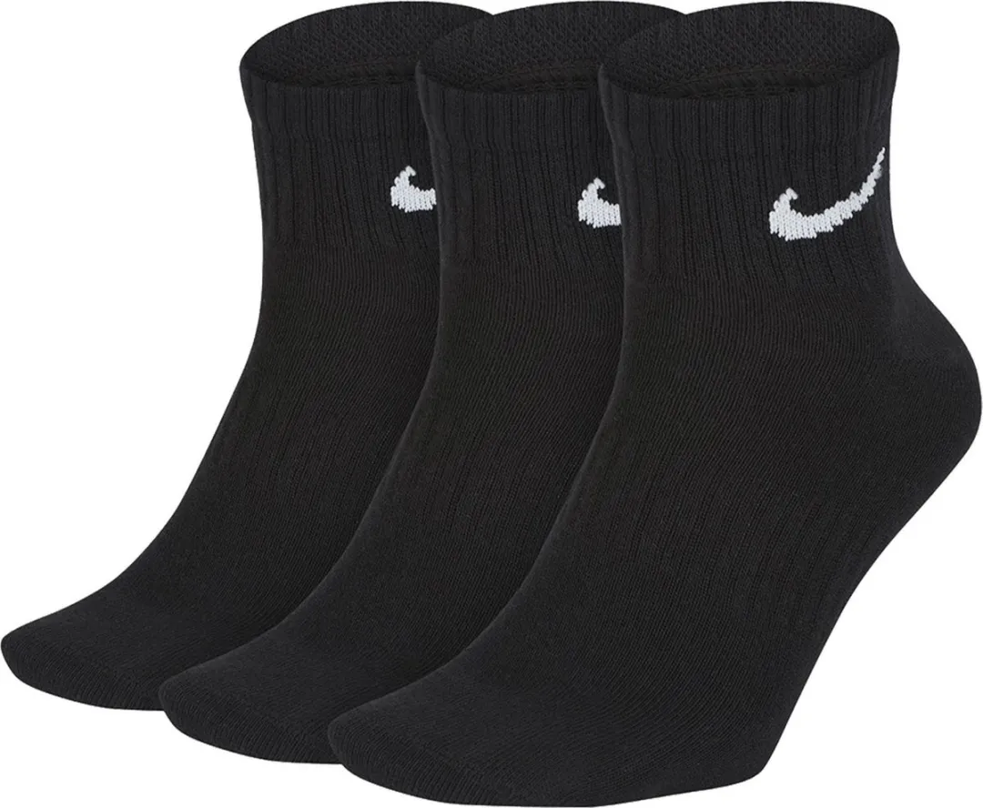 Nike Everyday Lightweight Sokken 38-42 - 3 Stuks Witte SX7677-100