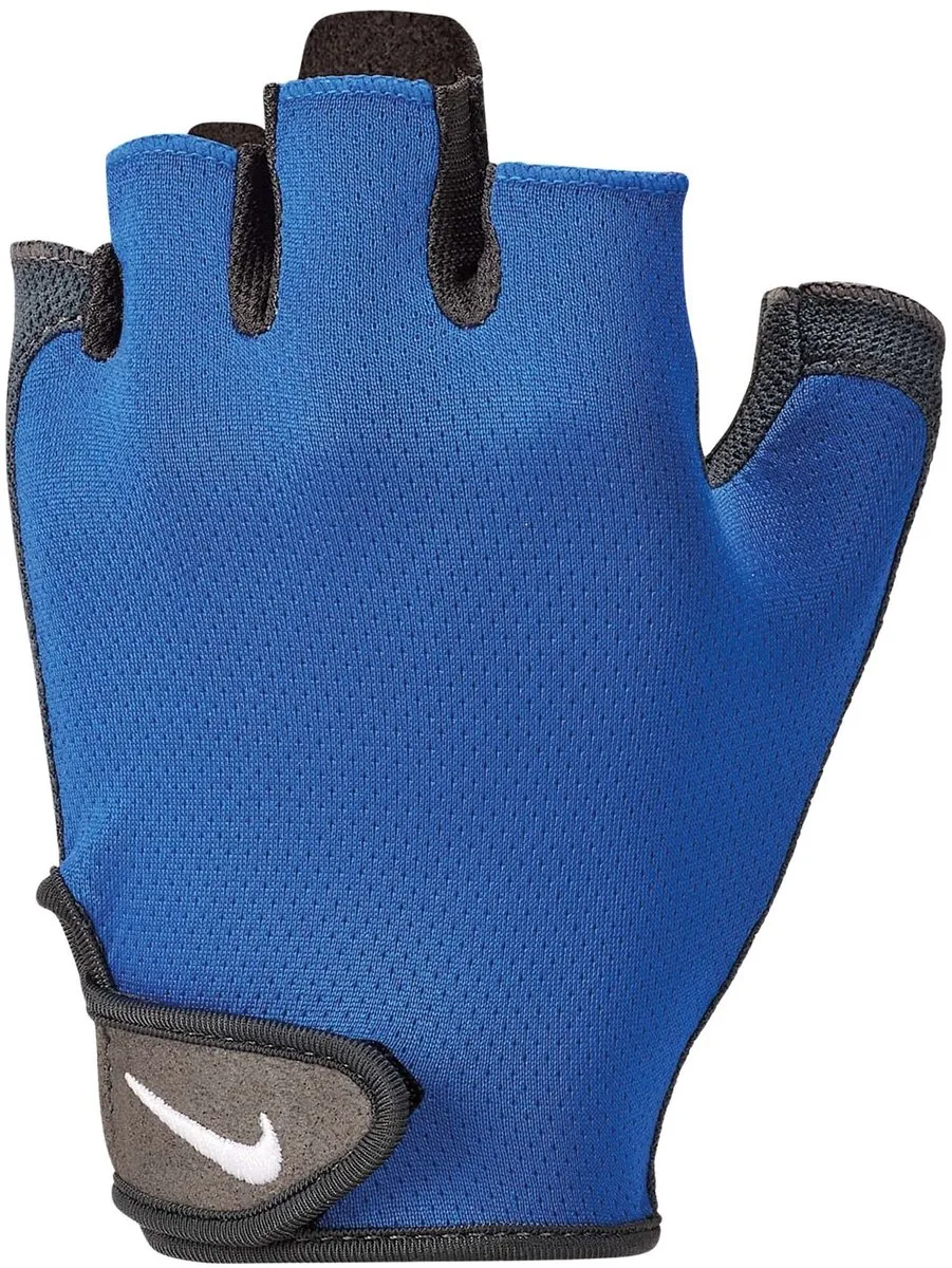 Nike Dri-FIT Essential Fitness Handschoenen S - Blauw/Grijs