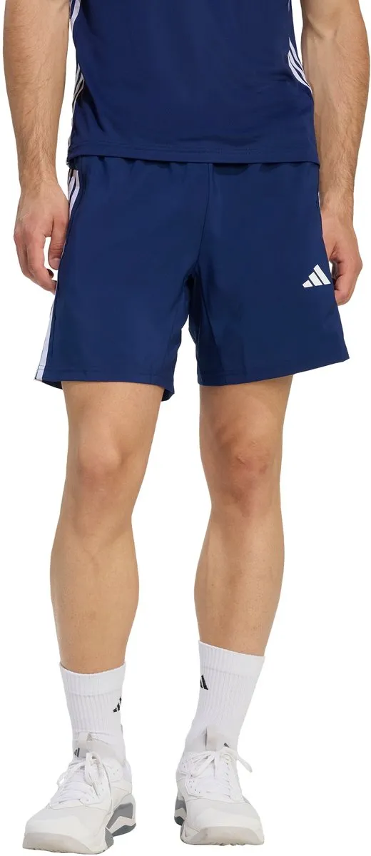 adidas Performance WORKOUT ESSENTIALS Base 3 Stripes Short - Blauw S