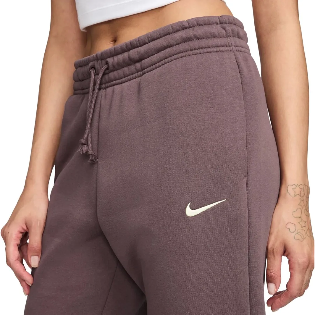 Nike Phoenix Fleece Dames Joggingbroek L - Paars FZ7626-502