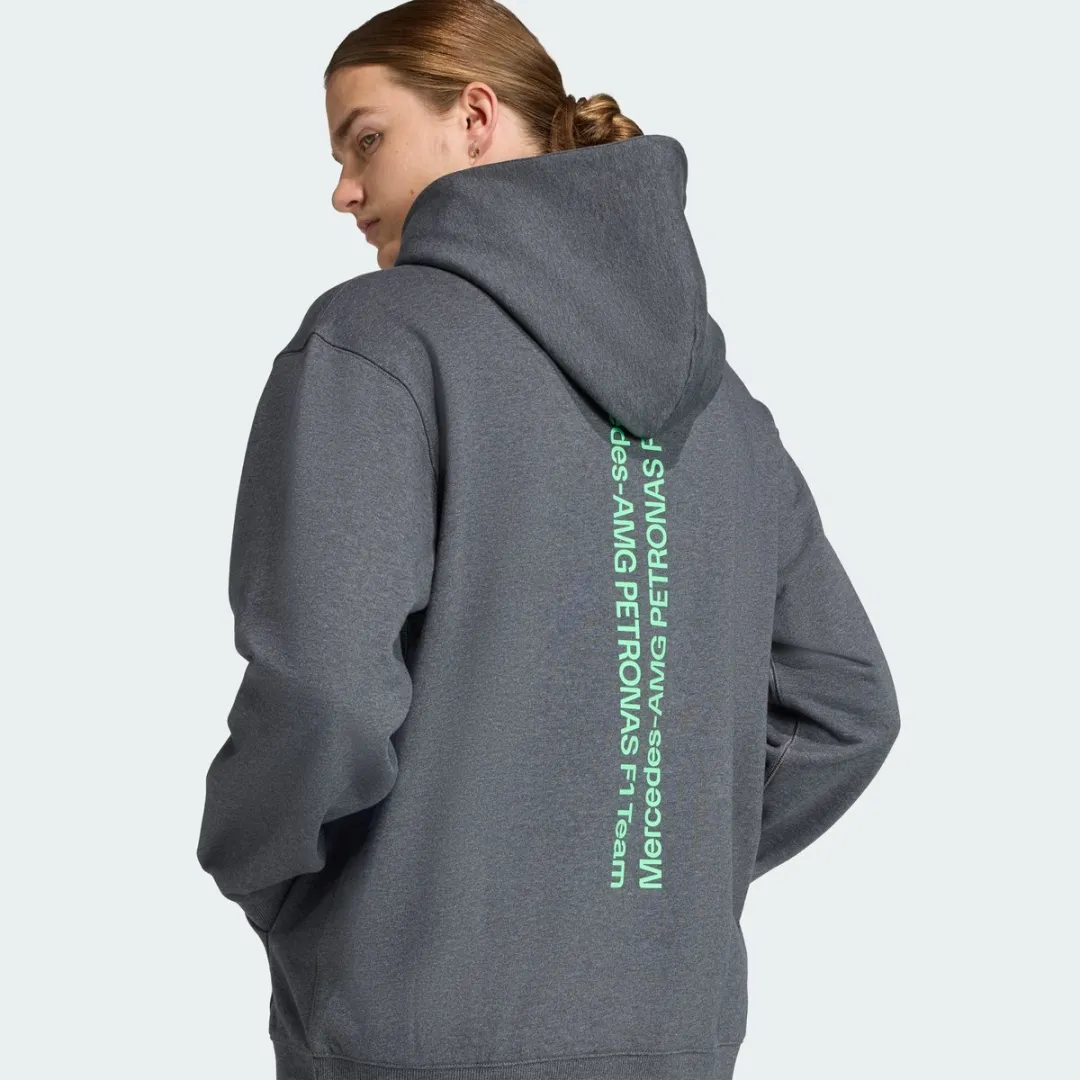 adidas Performance Mercedes-AMG Petronas Formula One Team Hoodie - Grijs L