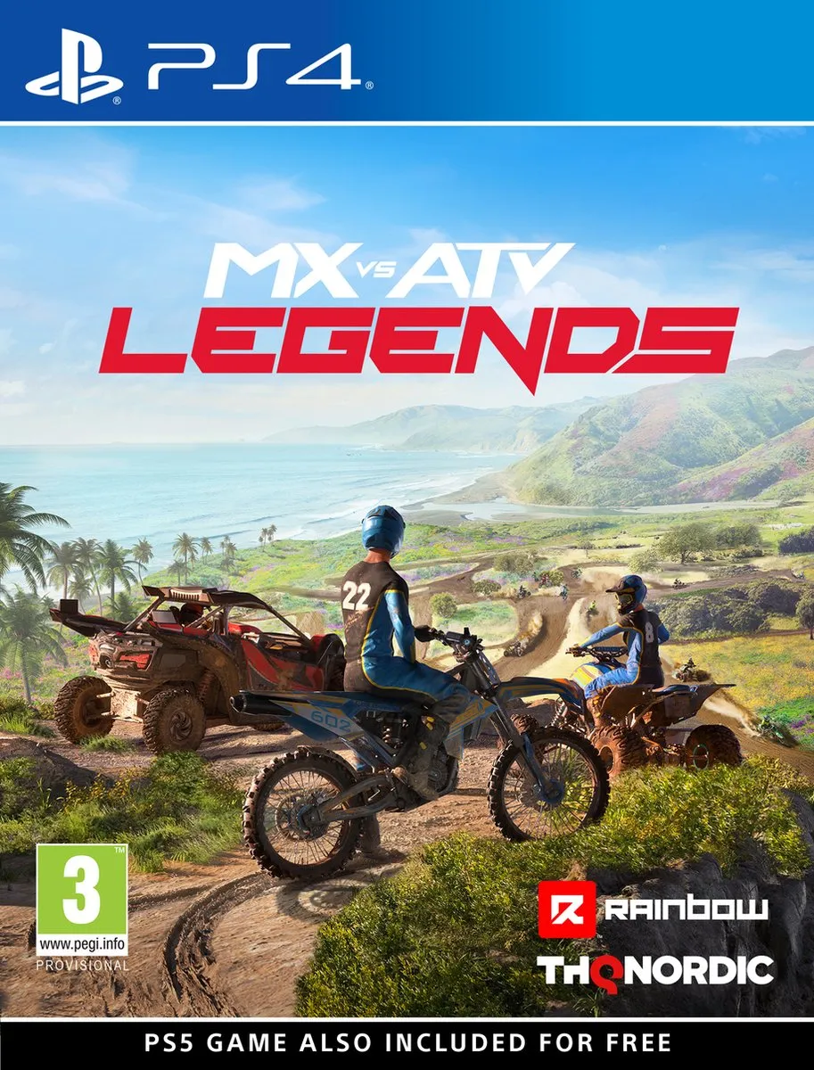 THQ Nordic MX vs ATV Legends PS4 - Blu-ray