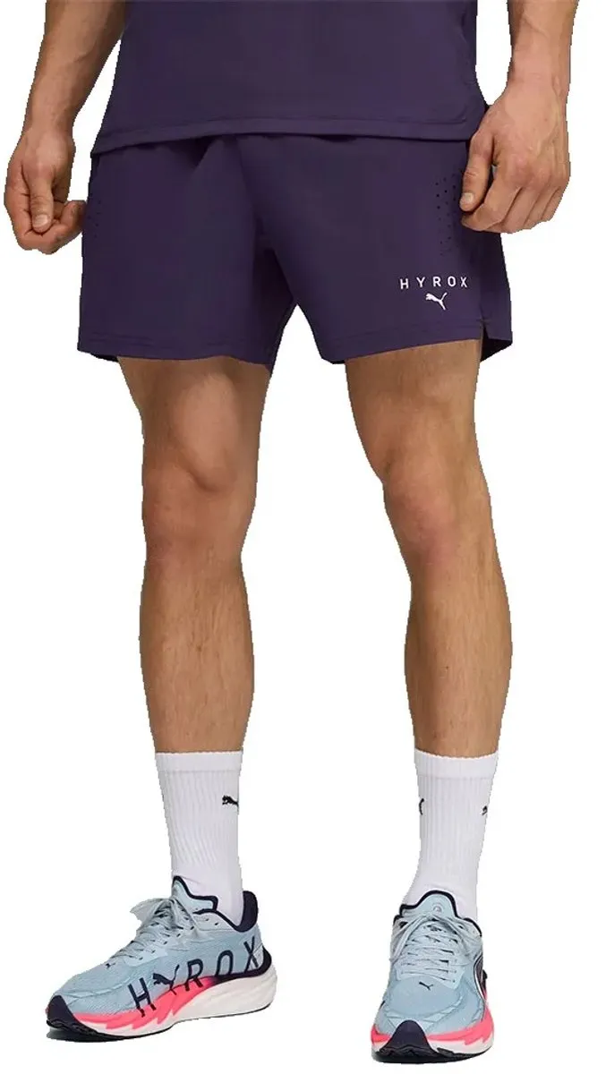 PUMA x HYROX Dry Elite 5i Short - Paars