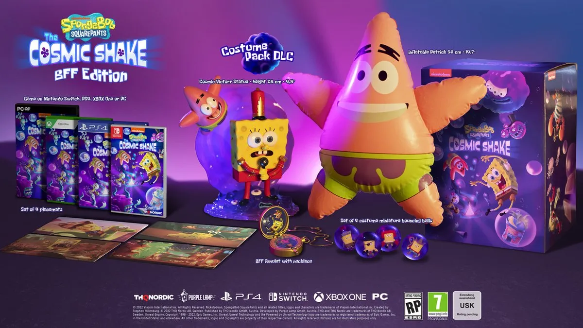 THQ Nordic SpongeBob SquarePants The Cosmic Shake B.F.F. Edition - Nintendo Switch