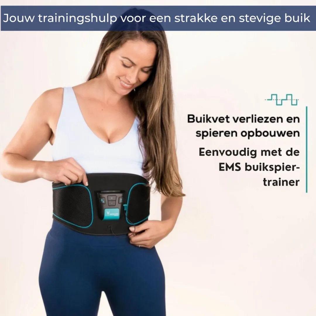 Beurer Corefit I EMS Trainer - Buikspiertrainer - 9 Programma's - Zwart/Aqua