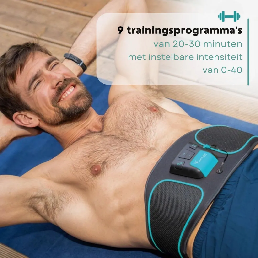 Beurer Corefit I EMS Trainer - Buikspiertrainer - 9 Programma's - Zwart/Aqua - afbeelding 6 van 6