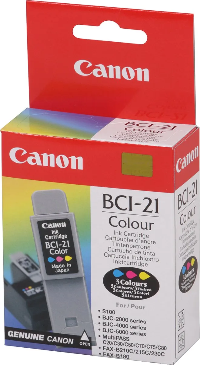 Canon BCI-21 Inktcartridge Kleur