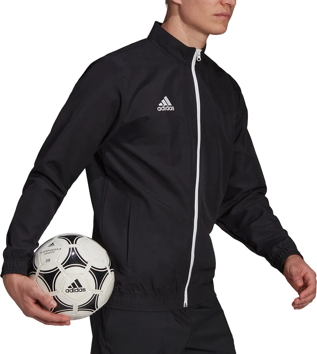 adidas Performance Entrada 22 Presentatiejack Heren - Zwart L