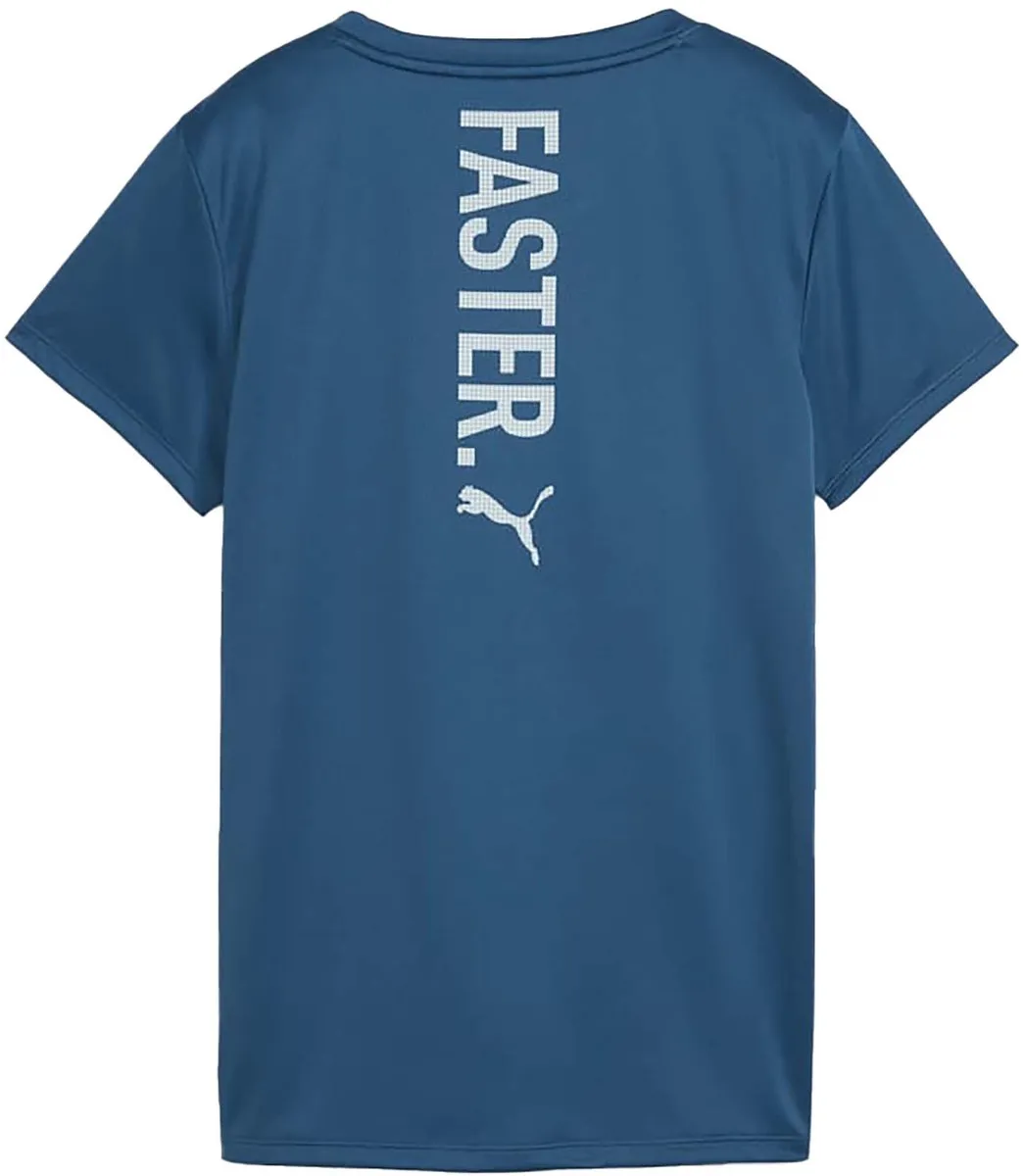PUMA Graphics T-Shirt Run Forever Faster Tee - Zwart L