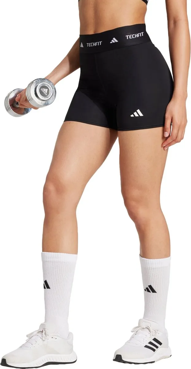 adidas Performance TECHFIT Stay In Play Korte Legging IT2271 - M - Zwart
