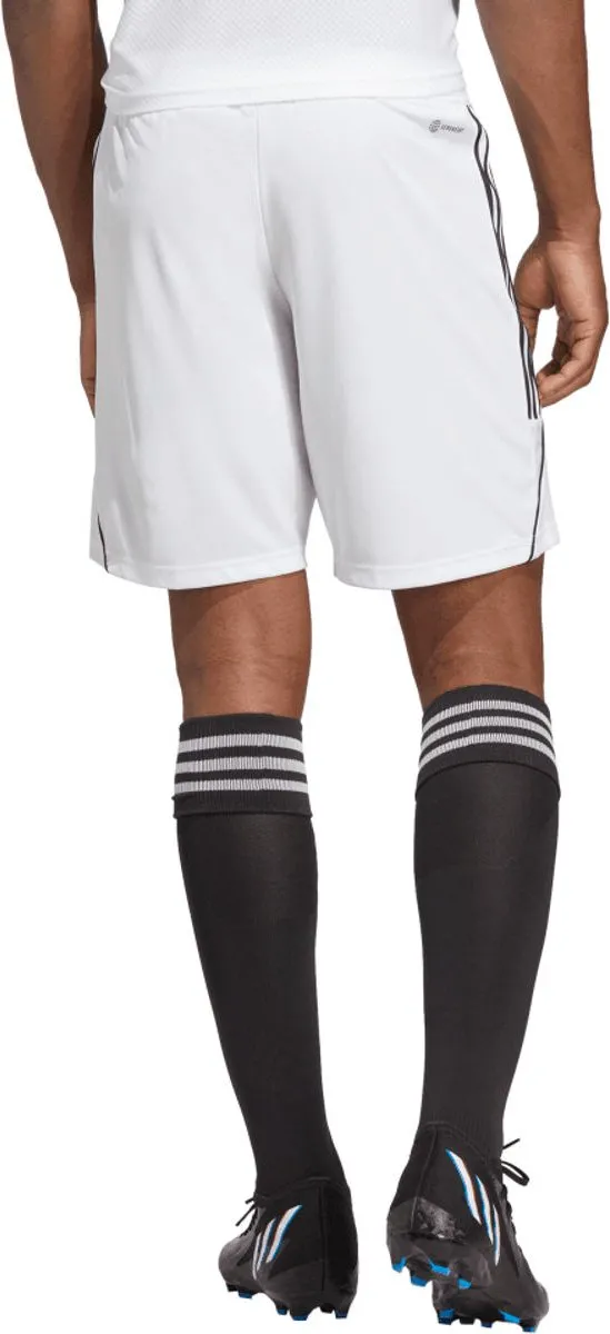 adidas Tiro 23 Short Heren - L - Wit/Zwart