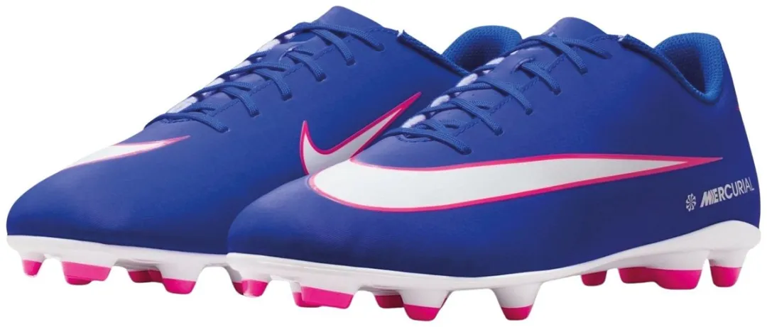 Nike Mercurial Vapor 16 FG/MG Voetbalschoenen - 46 - Rood/Lichtblauw/Rosa