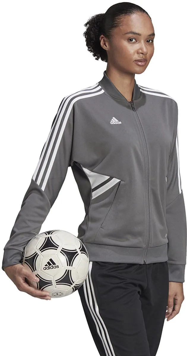 adidas Condivo 22 Trainingsjack - Dames S - Grijs/Wit
