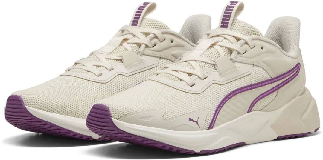PUMA Disperse XT 4 Knit Sportschoenen 46 - Alpine Snow/Electric Orchid/Plum Wine