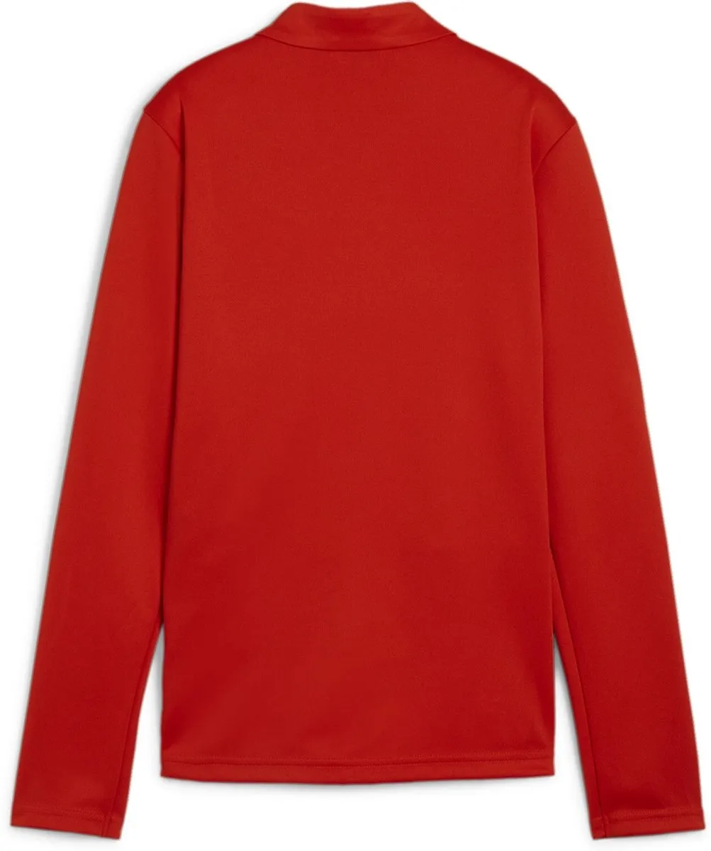 PUMA Damen TeamGoal Training Jacket - L - Puma Red/White