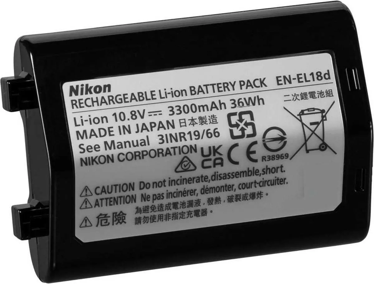 Nikon EN-EL18d Li-ion Accu 1300mAh