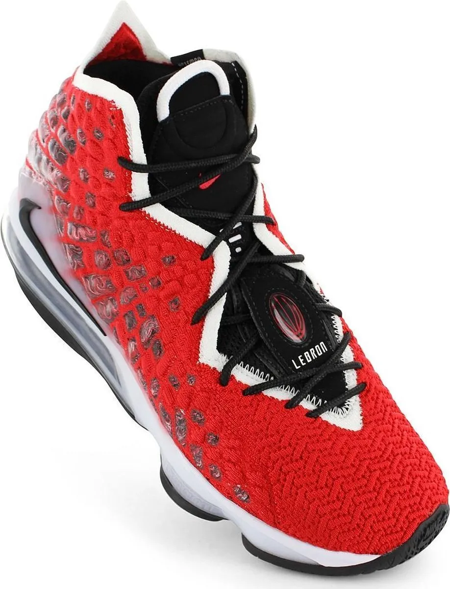 Nike LeBron 17 XVII BQ3177-601 Basketbalschoenen - Rood - EU 41