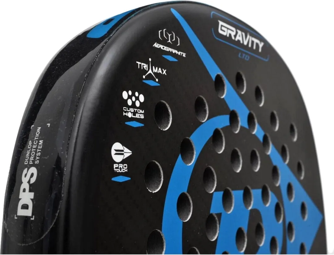 Dunlop Gravity LTD Padelracket - Blauw - afbeelding 6 van 6