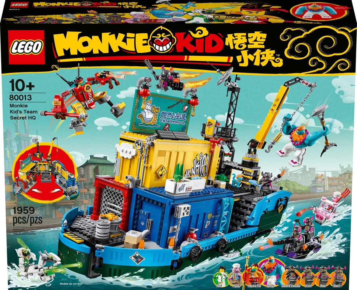 LEGO Monkie Kid Team Secret HQ 80013