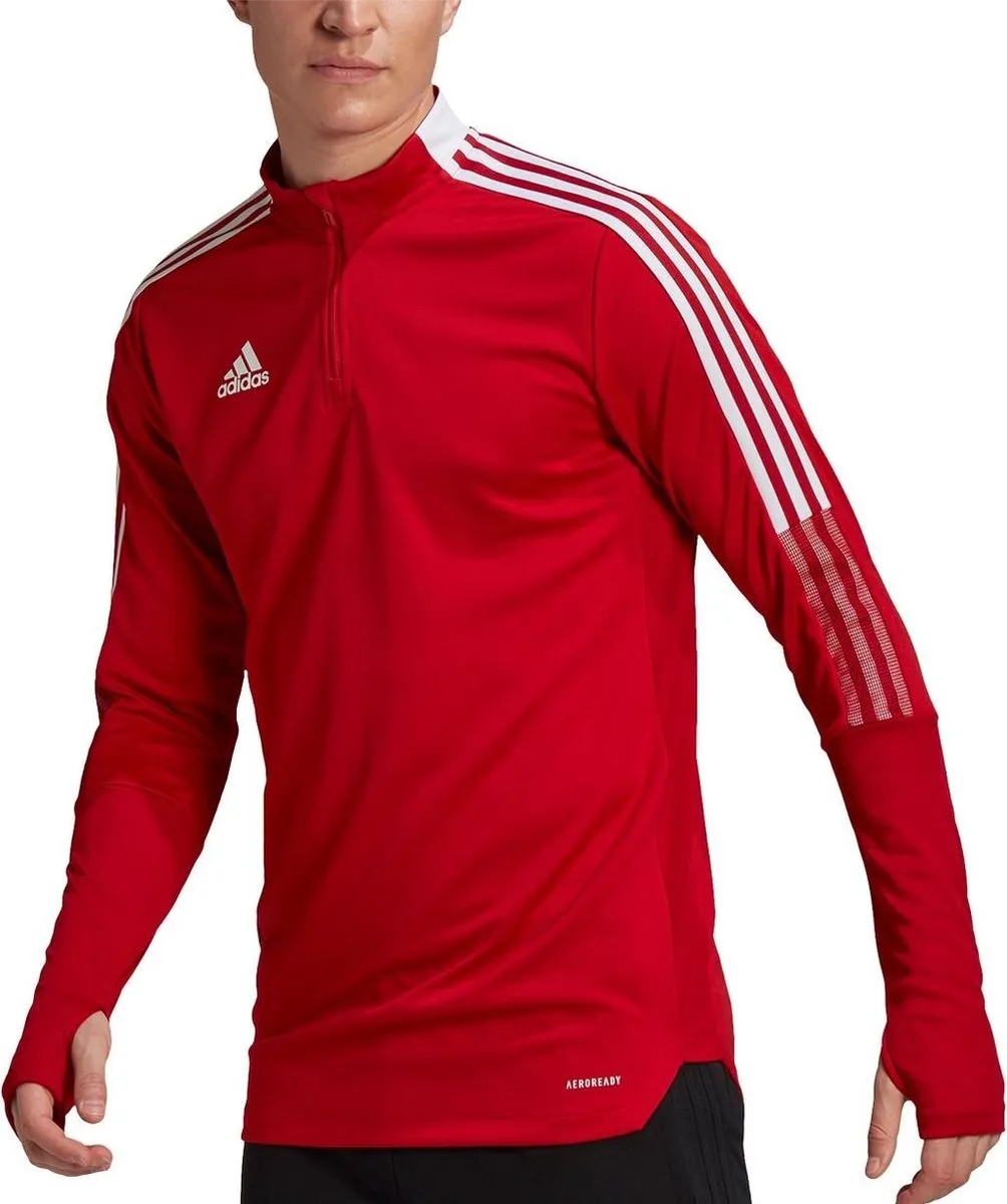 adidas Tiro 21 Training Top GH7303 - XXL - Rood