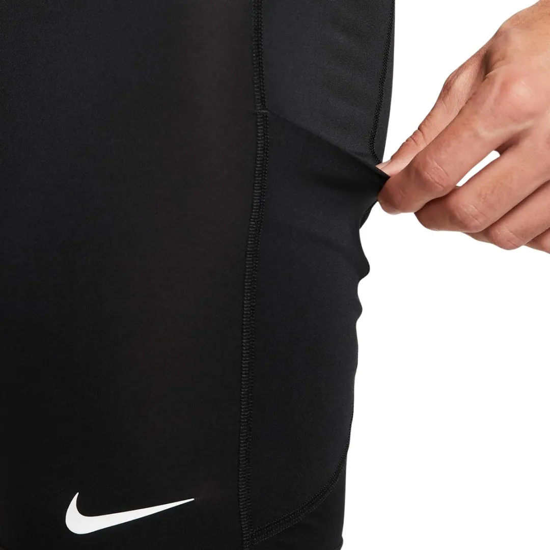 Nike Pro Dri-FIT Short Heren L - Zwart