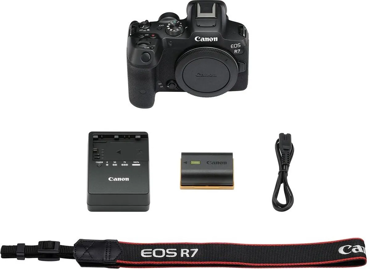 Canon EOS R7 Body 32.5MP - Zwart