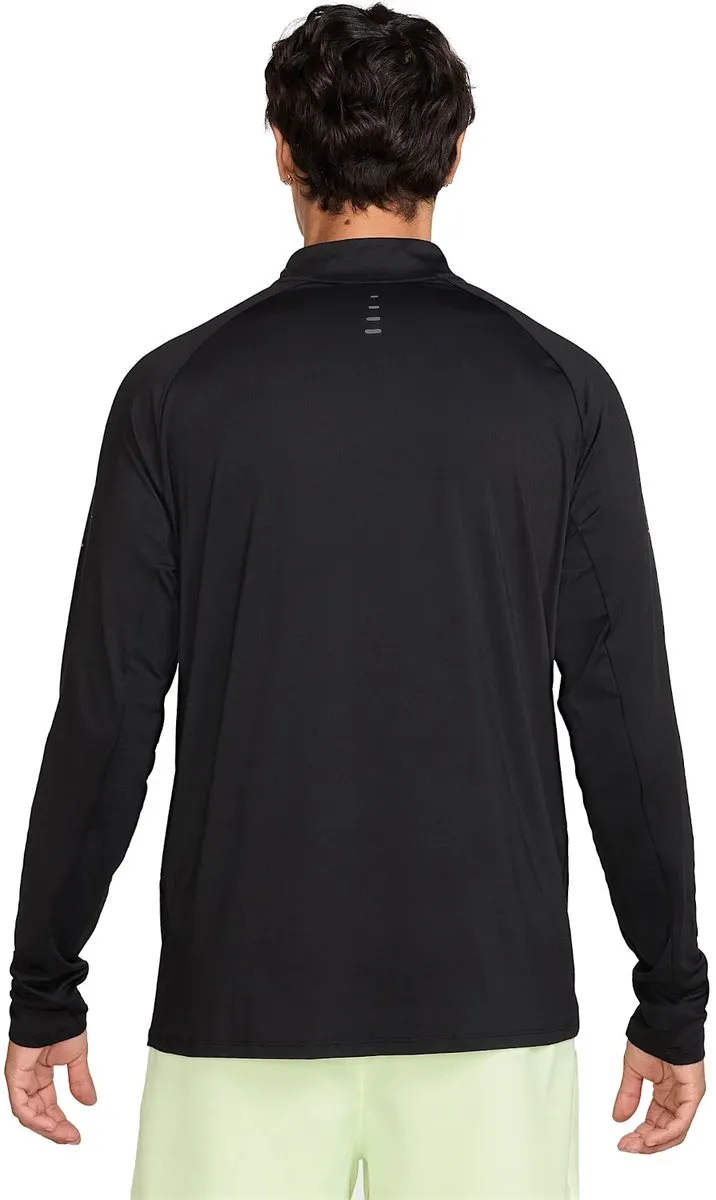 Nike Stride Dri-FIT Half-Zip Hardloopshirt M - Zwart