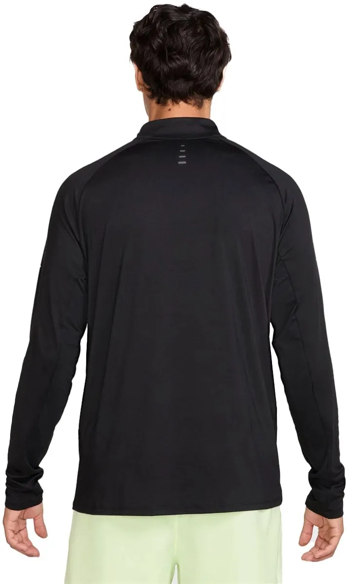 Nike Stride Dri-FIT Half-Zip Hardloopshirt M - Zwart