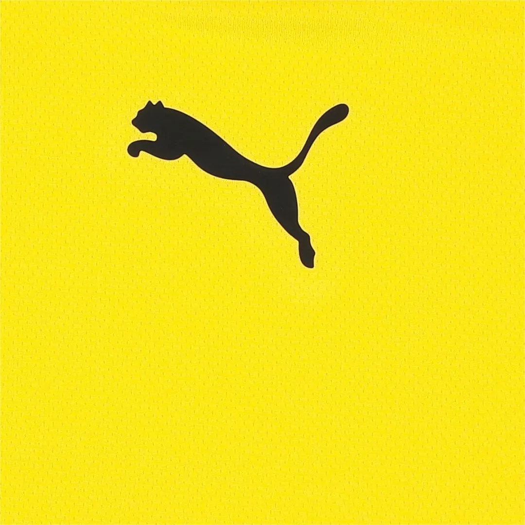 PUMA Teamrise Shirt Korte Mouw Kinderen 164 - Geel