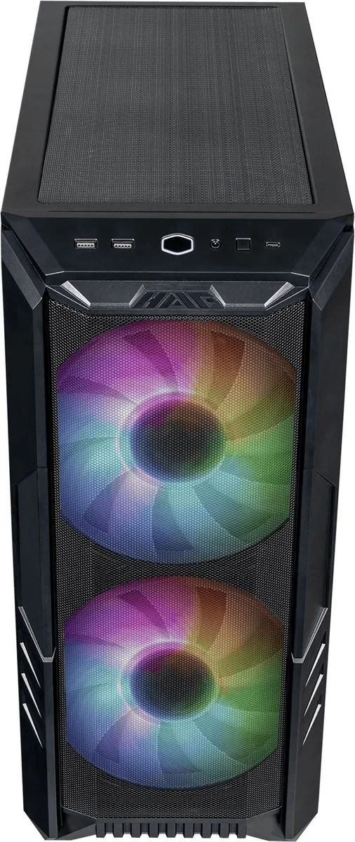 Cooler Master HAF 500 ATX Semi-toren - 4 Ventilatoren