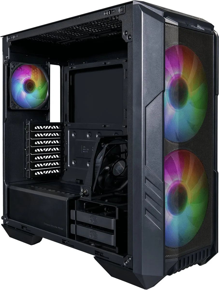 Cooler Master HAF 500 ATX Semi-toren - 4 Ventilatoren
