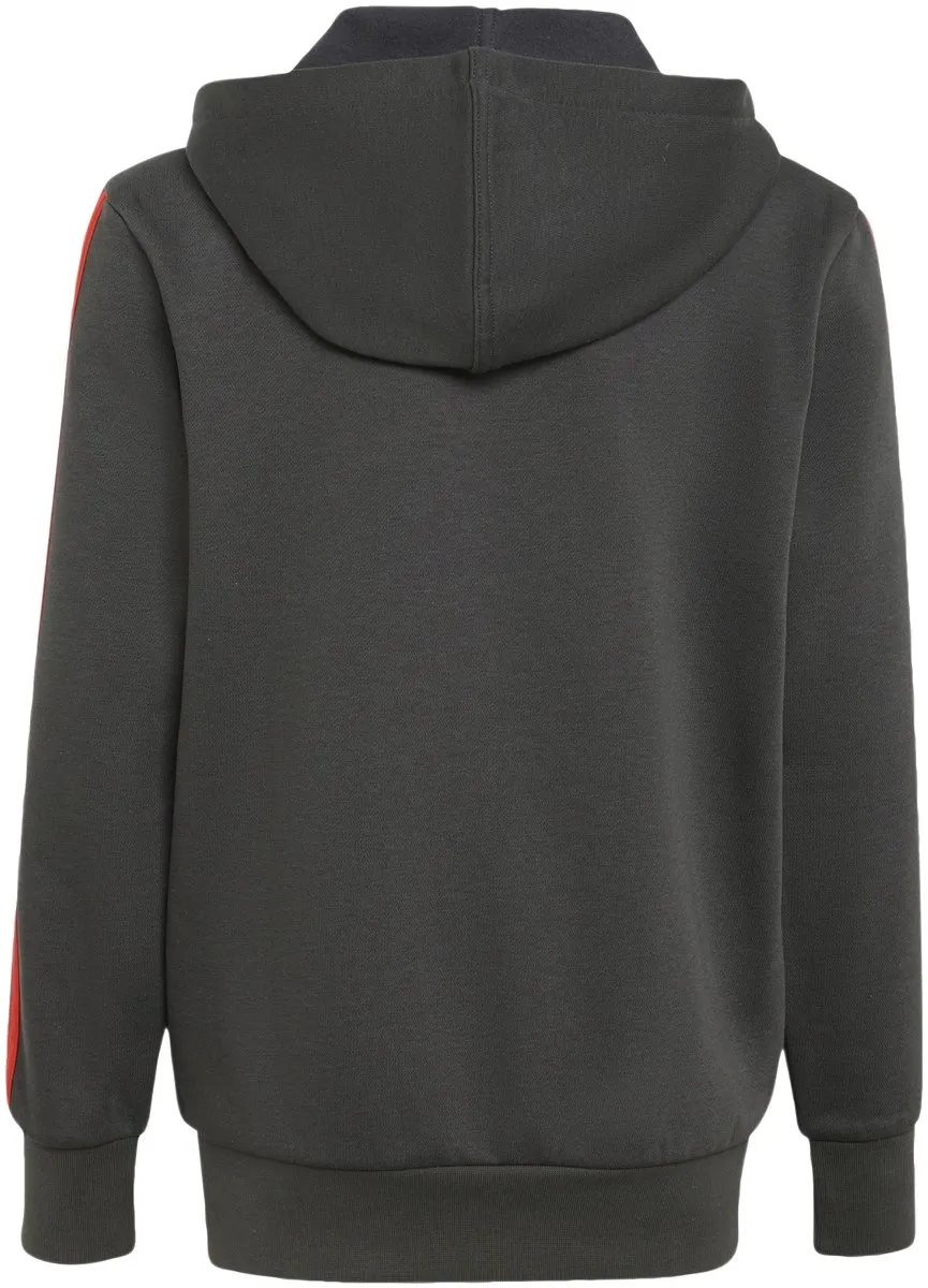 adidas Performance Audi Revolut F1 Team DNA Hoodie 140 - Zwart - afbeelding 6 van 6