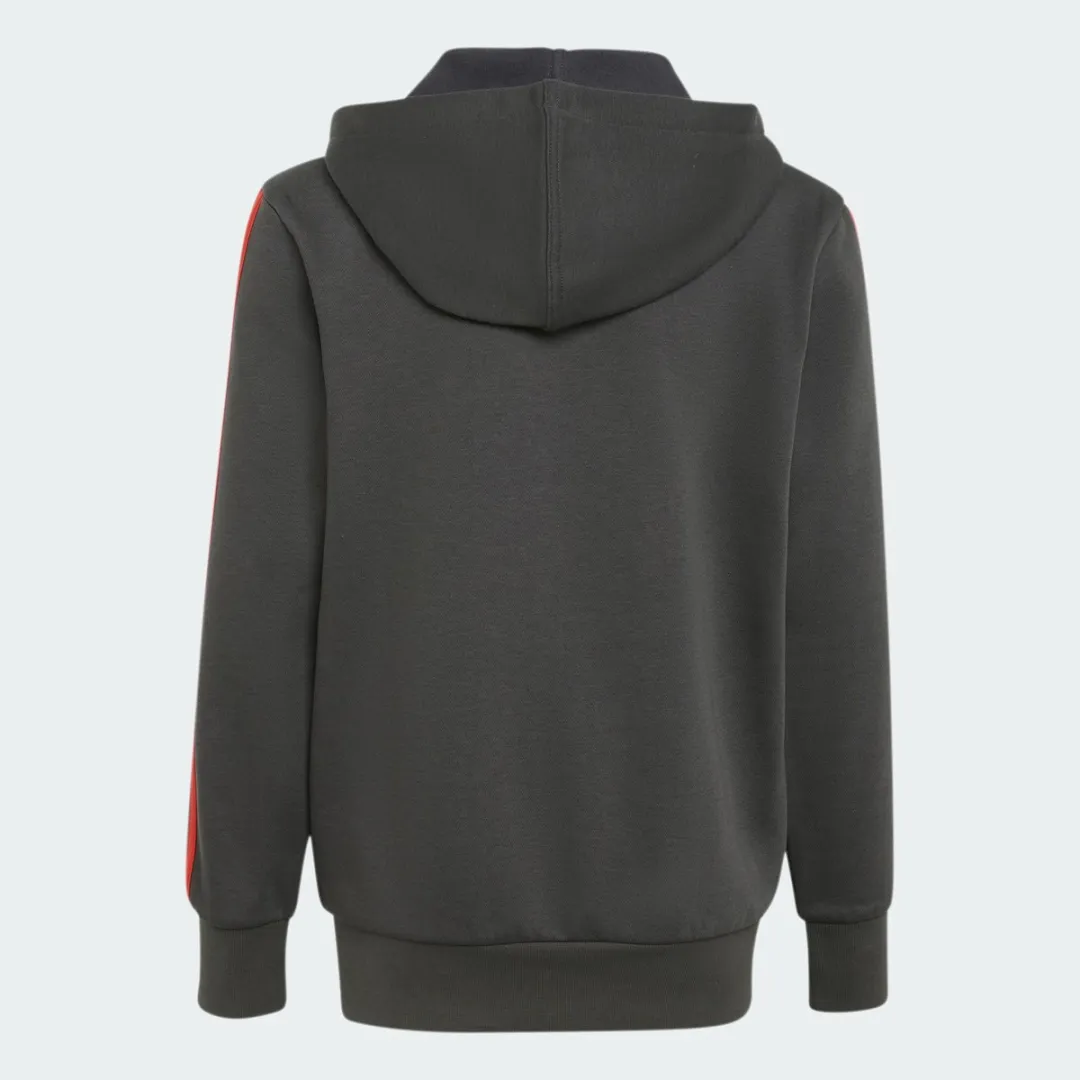 adidas Performance Audi Revolut F1 Team DNA Hoodie 140 - Zwart