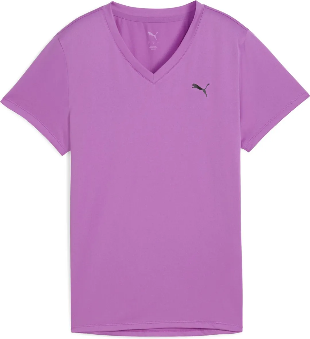 PUMA W TAD Essential V-Neck Tee - Wild Berry