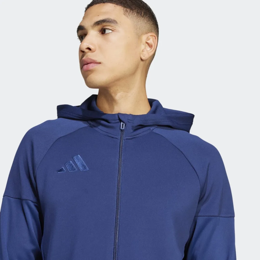 adidas Tiro25 FZ Voetbal Trainingsjack - Blauw XL